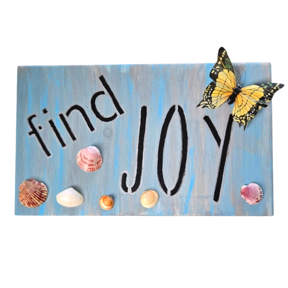 🌴3/$10 Handcrafted plaque